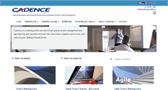 Desktop Screenshot of cadencemc.eu